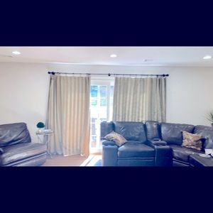 Curtains for Slider-Insulated/Blackout